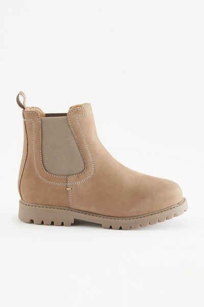 Next Chelsea Boots aus Leder mit Futter-Breite Passform Stiefel (1-tlg)