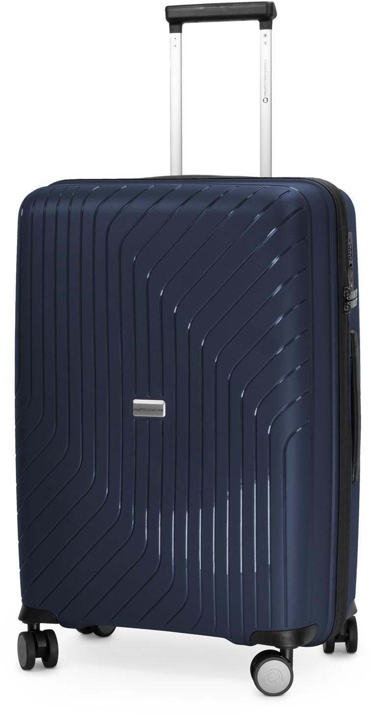 Hauptstadtkoffer Hartschalen-Trolley TXL, 66 cm, 4 Rollen, Hartschalen-Koffer Koffer mittel groß Reisegepäck TSA Schloss