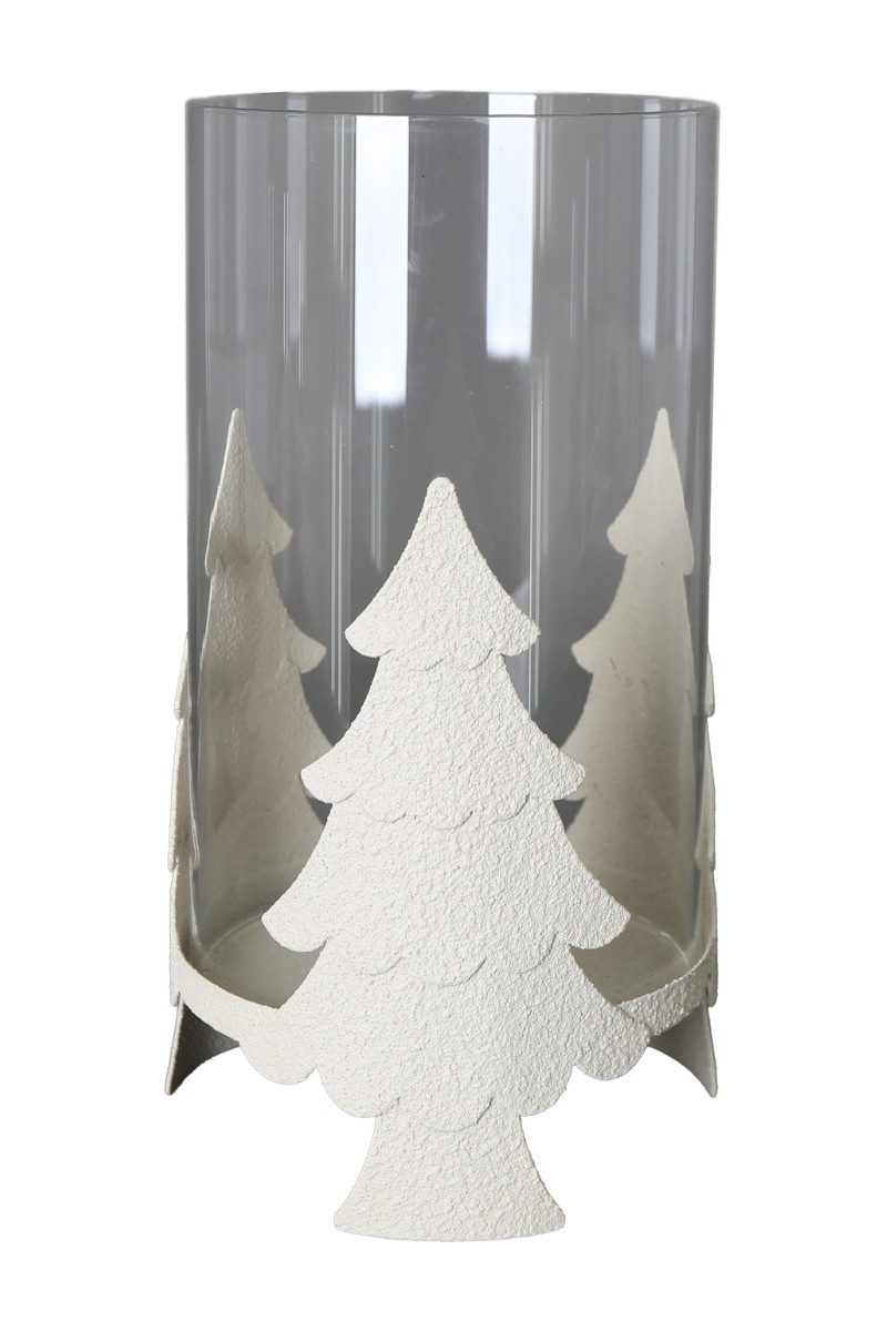 Exner GmbH Garten- & Wohnaccessoires Windlicht Windlicht Dazz beige 23,5cm (1 Stück)