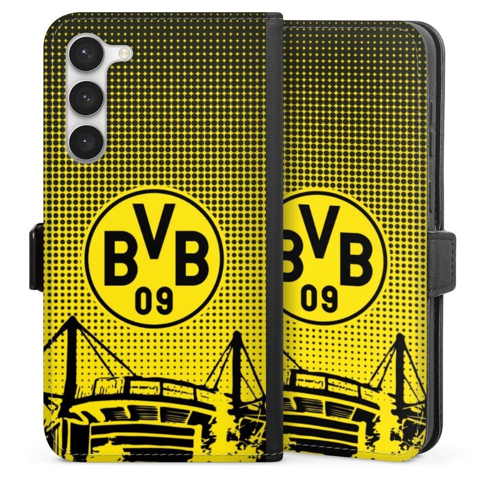 DeinDesign Handyhülle Stadion BVB Borussia Dortmund BVB Dots, Samsung  Galaxy S23 Plus Hülle Handy Flip Case Wallet Cover