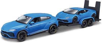 Maisto® Sammlerauto »Elite Transporter Lamborghini Urus«, Maßstab 1:24, mit Anhänger und Huracàn Coupè