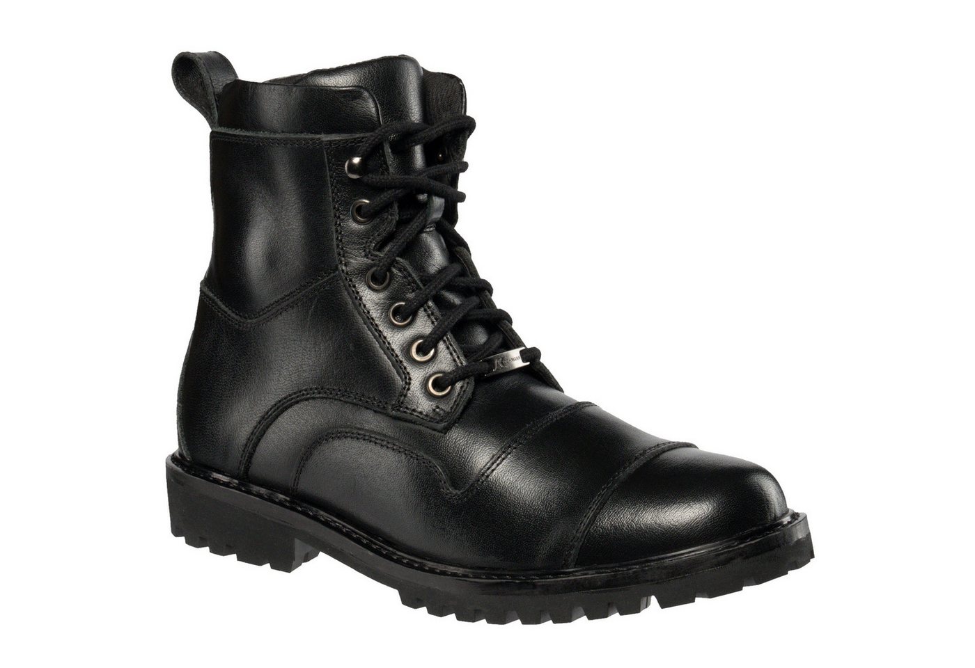 Kochmann Boots Kochmann Palermo Motorradstiefel Schwarz 46 Motorradstiefel (Packung, Antistatische und Öl- und Benzinfeste Sohle) motorradstiefel für herren