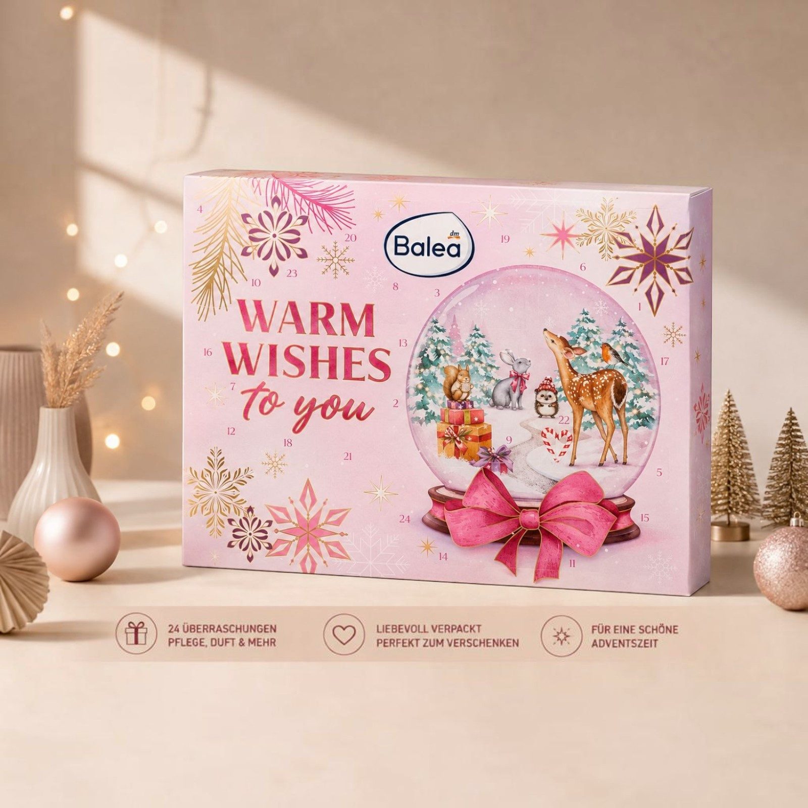 Balea Adventskalender Adventskalender Balea Bath Adventskalender 2026 (24-tlg)