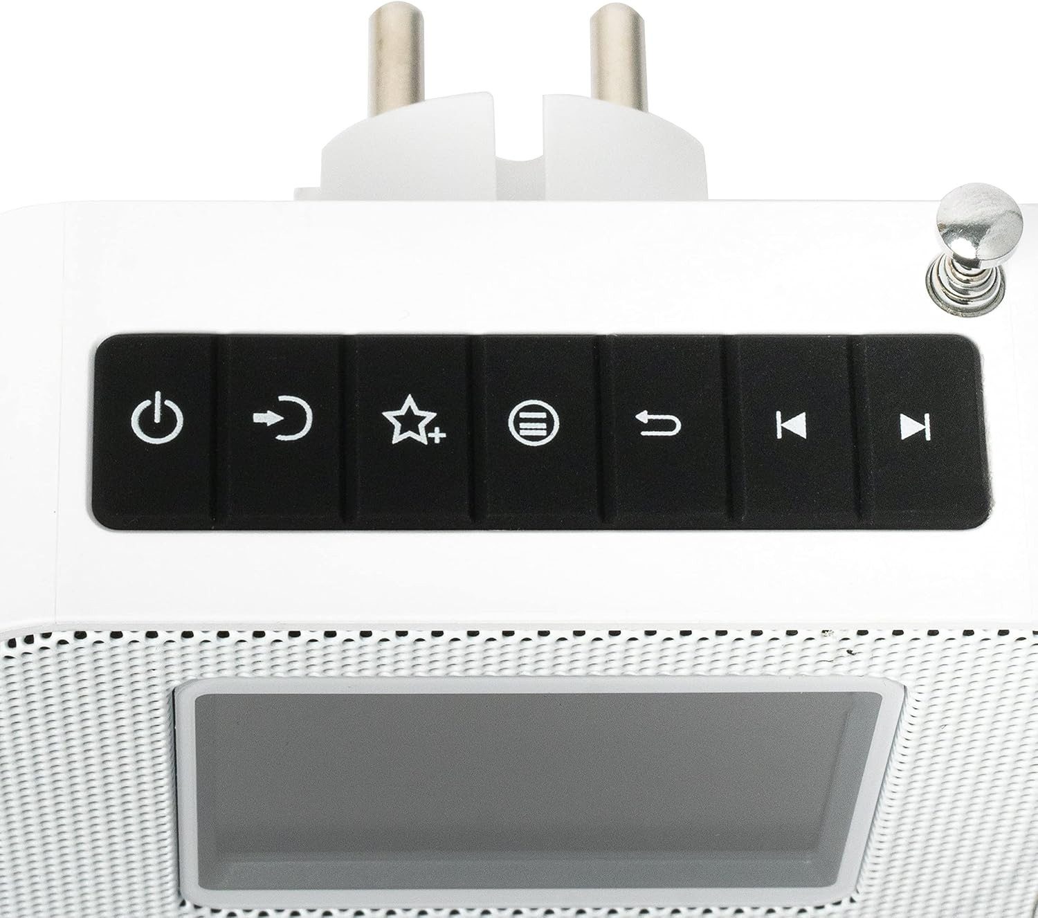 Blaupunkt PDB 200 Steckdosen-Radio (DAB+/FM, integrierte Uhr, platzsparend, modern) – Bild 2 von 5
