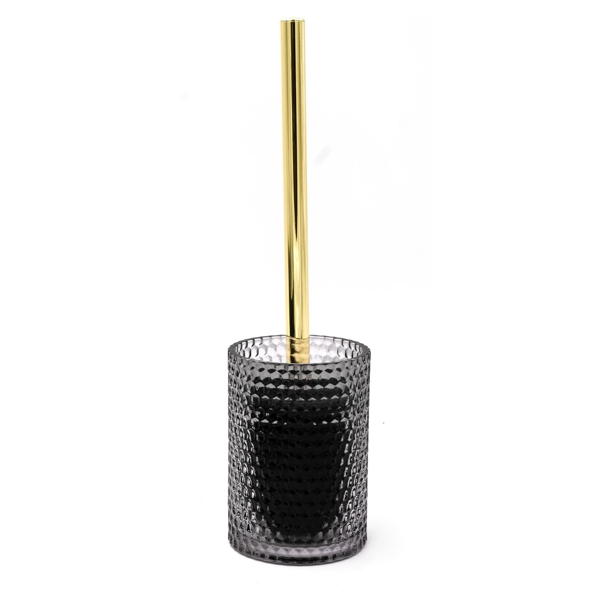 Ridder Badaccessoire-Set WC-Bürste Sherine Transparent-grau günstig online kaufen