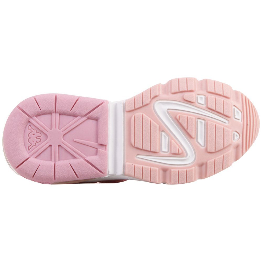Kappa Sneaker rosé-lila Passform in kinderfußgerechter