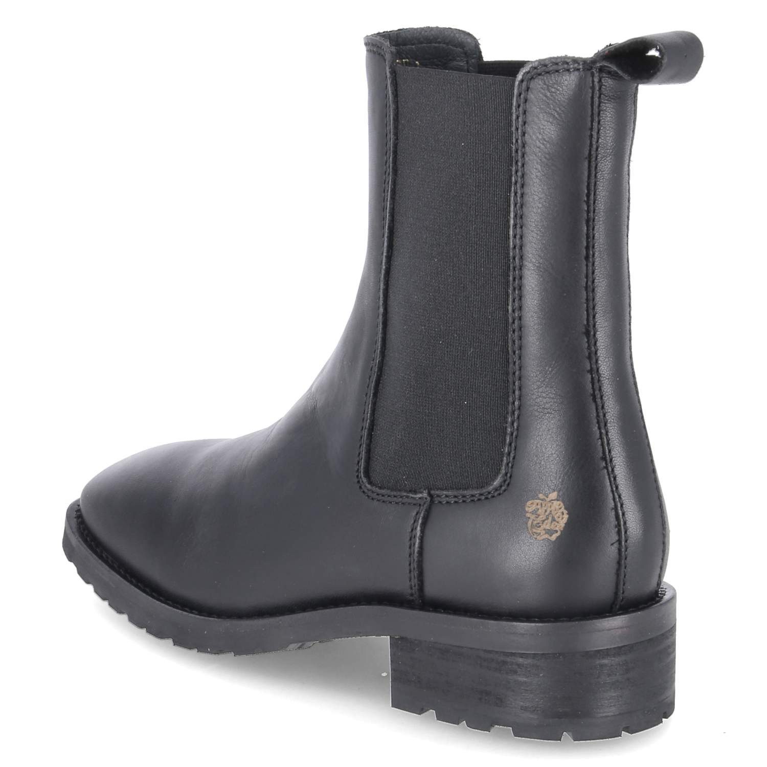 Apple of Eden Apple of Eden VASTI 1 Damen Glattleder black Schlupfstiefel