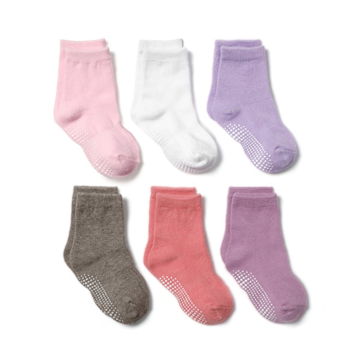 Basicsocken 6 Paar Baby Ankle Socken Kleinkinder Baumwolle 0-5 Jahre