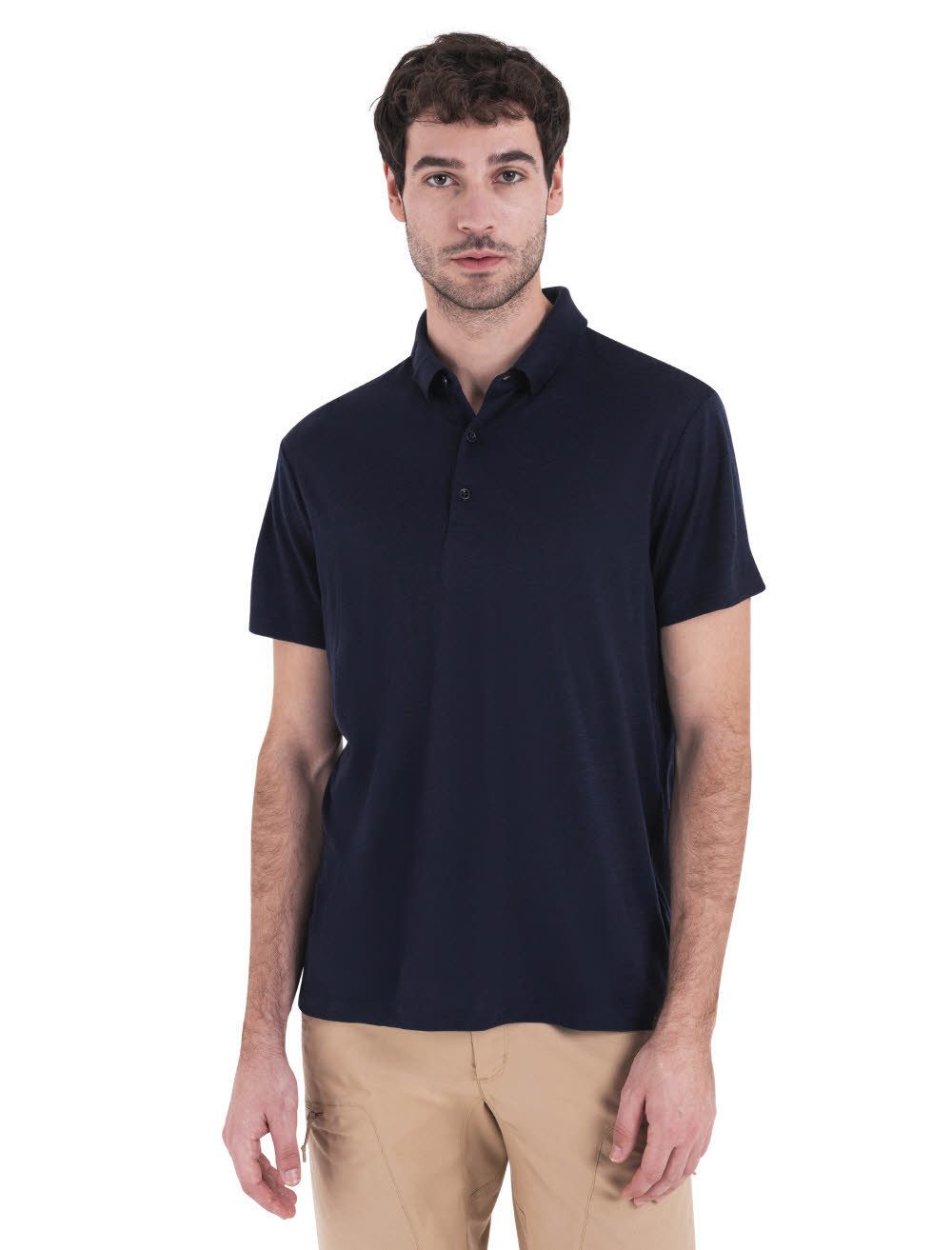 Icebreaker Poloshirt HE M 150 TL III SS Polo MIDNIGH, XX Larg