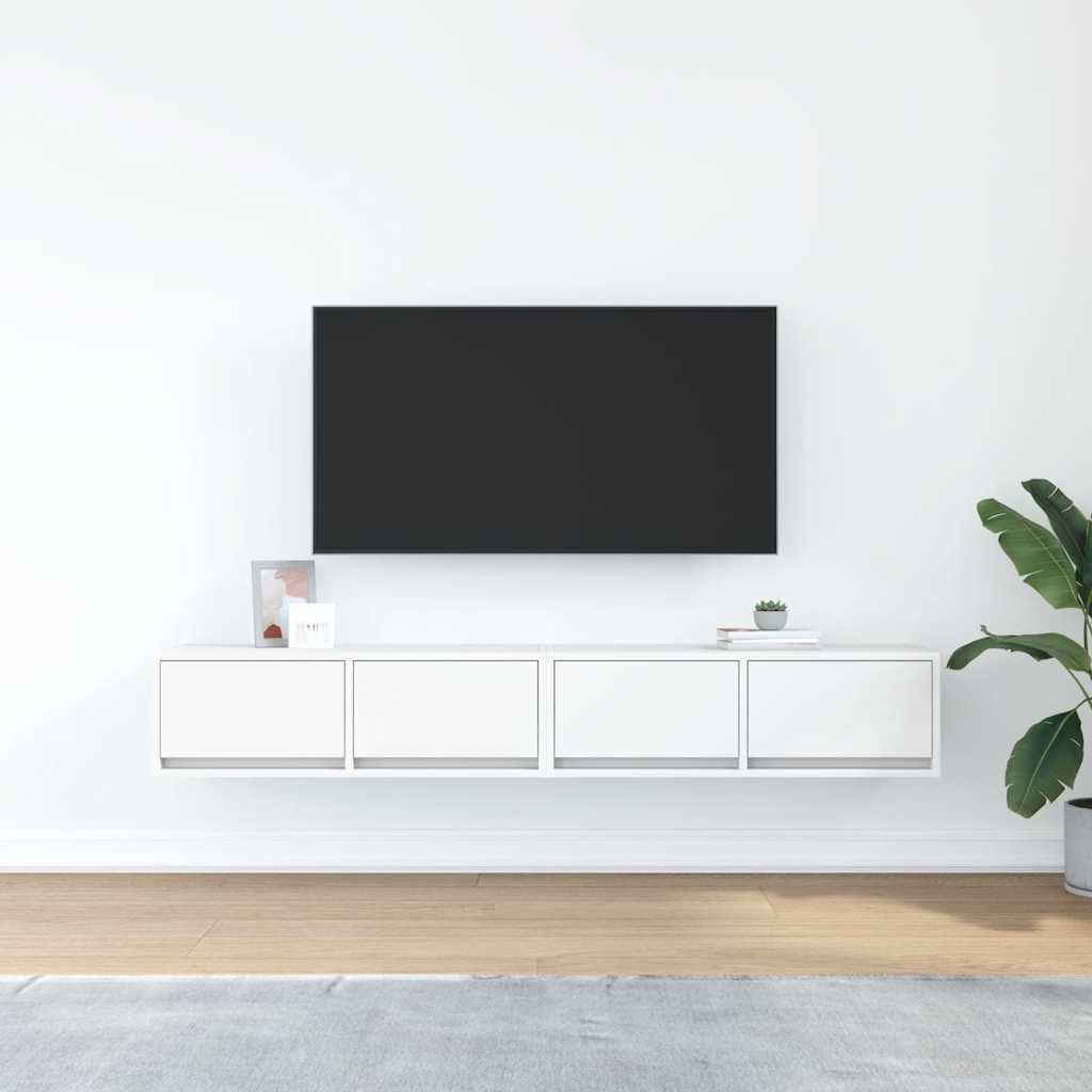 vidaXL TV-Schrank TV-Schränke 2 Stk. Weiß günstig online kaufen