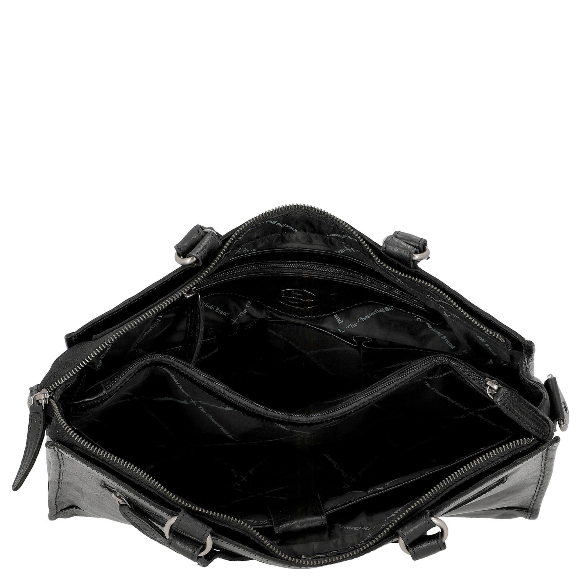 The - Shopper Brand (1-tlg) black Chesterfield 17.1" Stockholm 40 cm Shopper