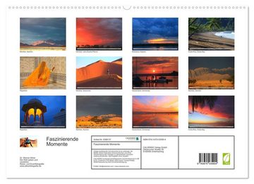 CALVENDO Wandkalender Faszinierende Momente (Premium, hochwertiger DIN A2 Wandkalender 2023, Kunstdruck in Hochglanz)