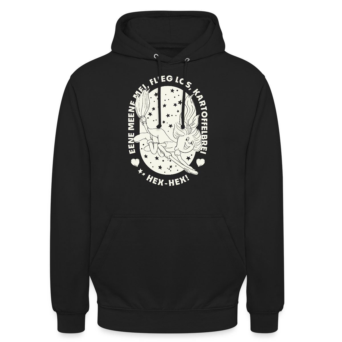 Spreadshirt Hoodie Bibi Blocksberg Bibi Auf Kartoffelbrei Mit Zauberspruch Unisex Hoodie (1-tlg)