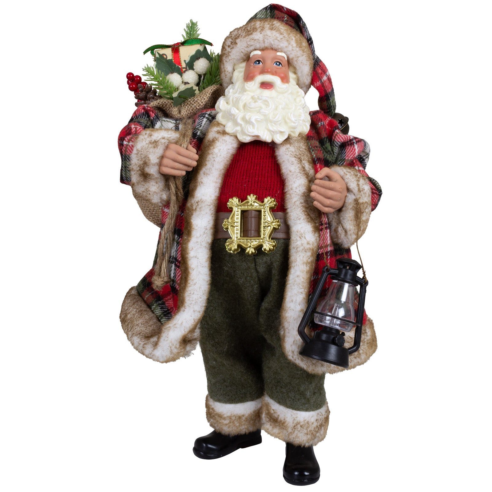 Christmas Paradise Weihnachtsmann Deko Figur 38 cm (Weihnachtsdeko, 1 St., stehend), bunt