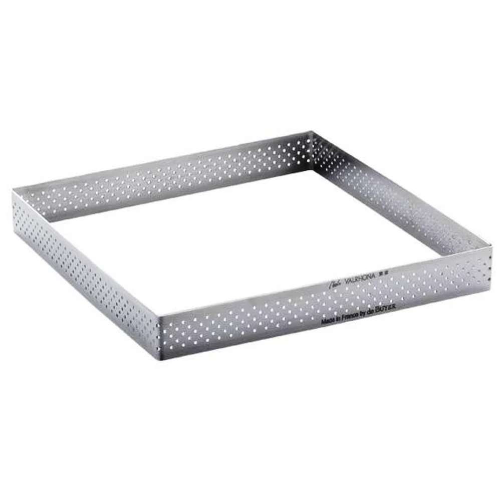 de Buyer Tortenring De Buyer Perforated Stainless Steel Square Tart Form 15cm (3099 21)