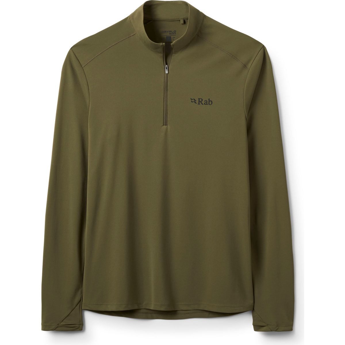 Rab Funktionsshirt Force LS Zip Ideal für aktive Herren, bietet es Komfort, Atmungsaktivität und Stil