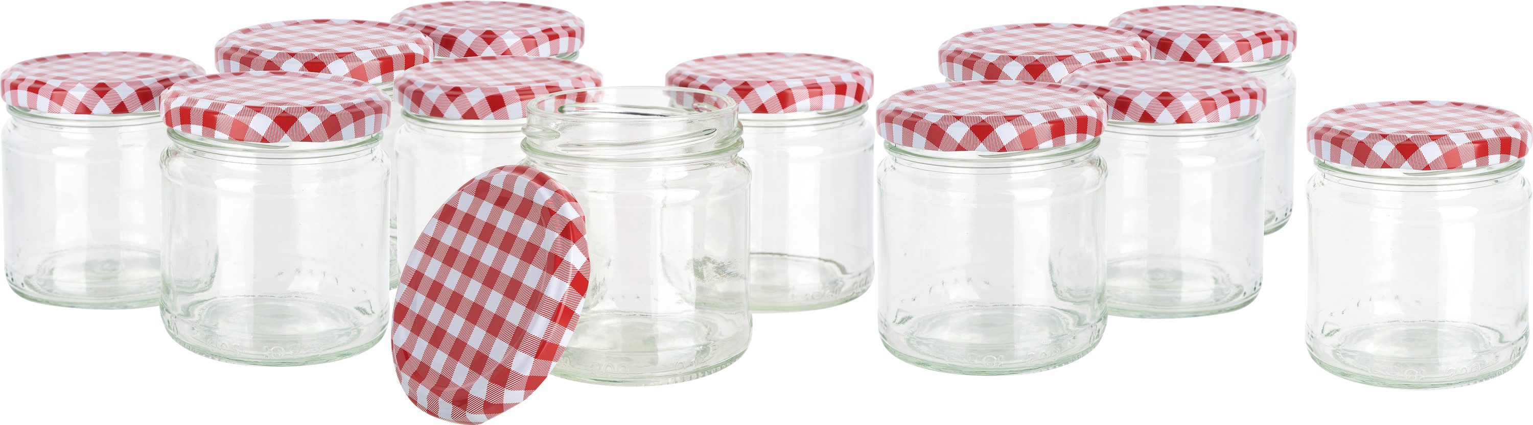 Einmachglas Schraubgläser mit Deckel