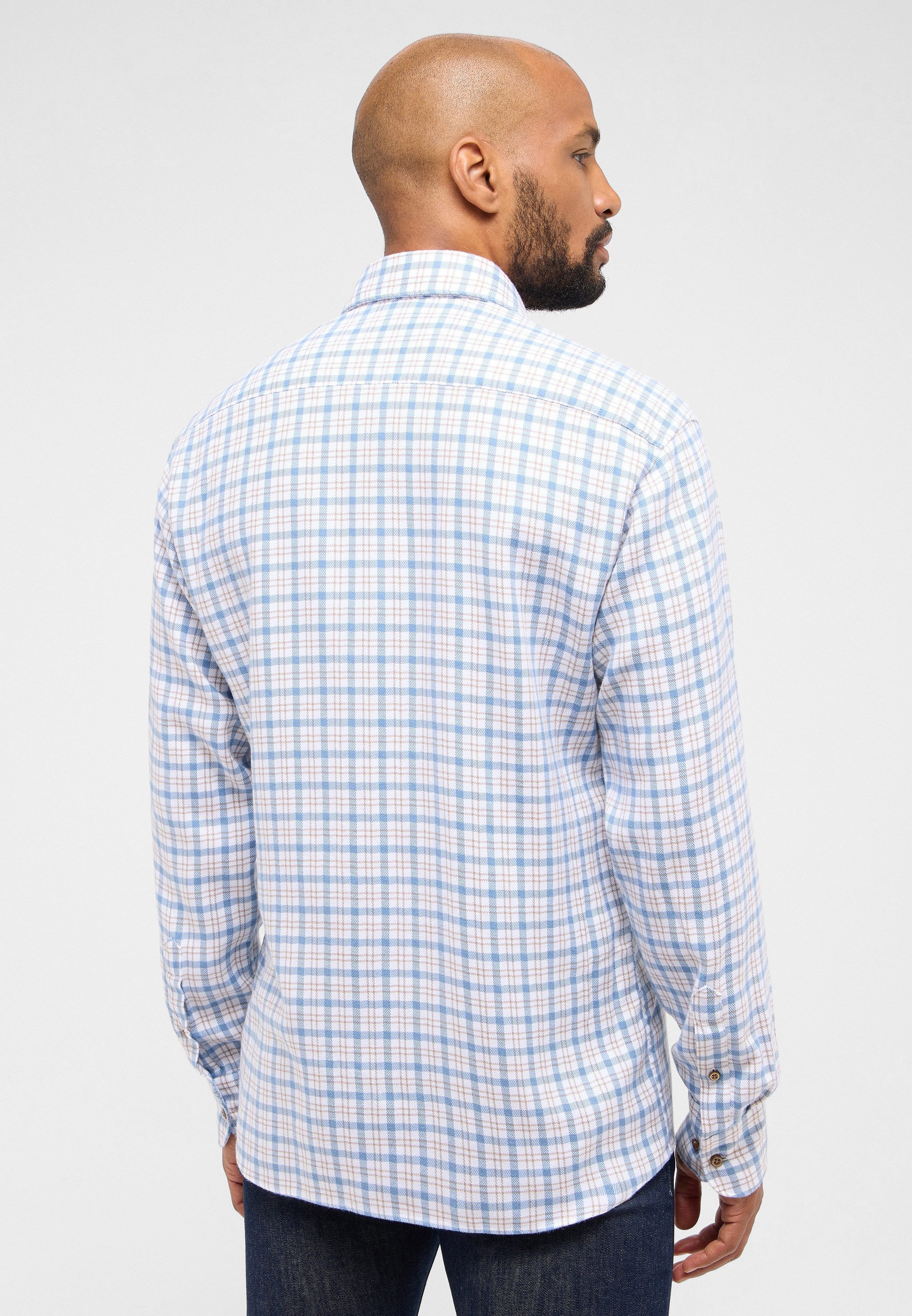 Eterna Langarmhemd MODERN FIT EASY IRON günstig online kaufen