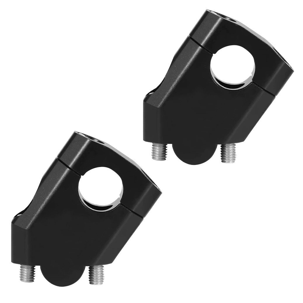 Tourtecs Lenkervorbau Lenkererhöhung # 28mm schwarz Aluminium für Lenker mit Ø 28mm 1 1/8"
