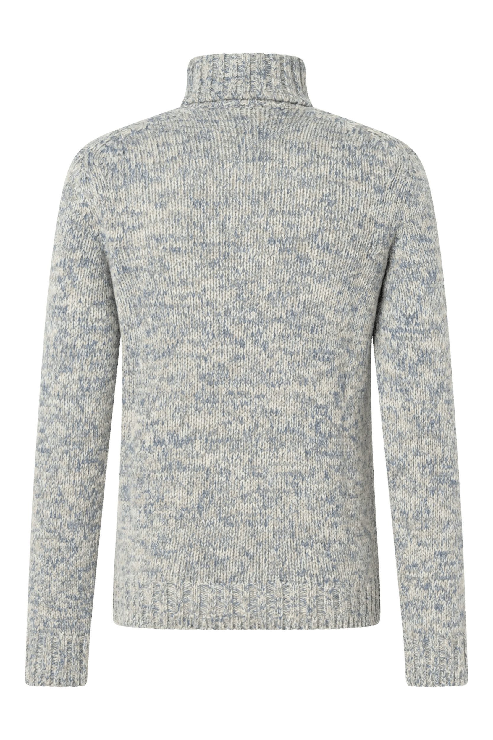 JOOP! Rollkragenpullover Valtino mit markanter Melange-Struktur