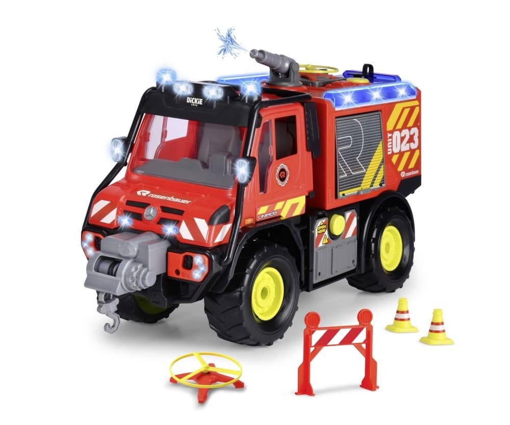 Dickie Toys Spielzeug-Auto Dickie Unimog U530 Fire Rescue