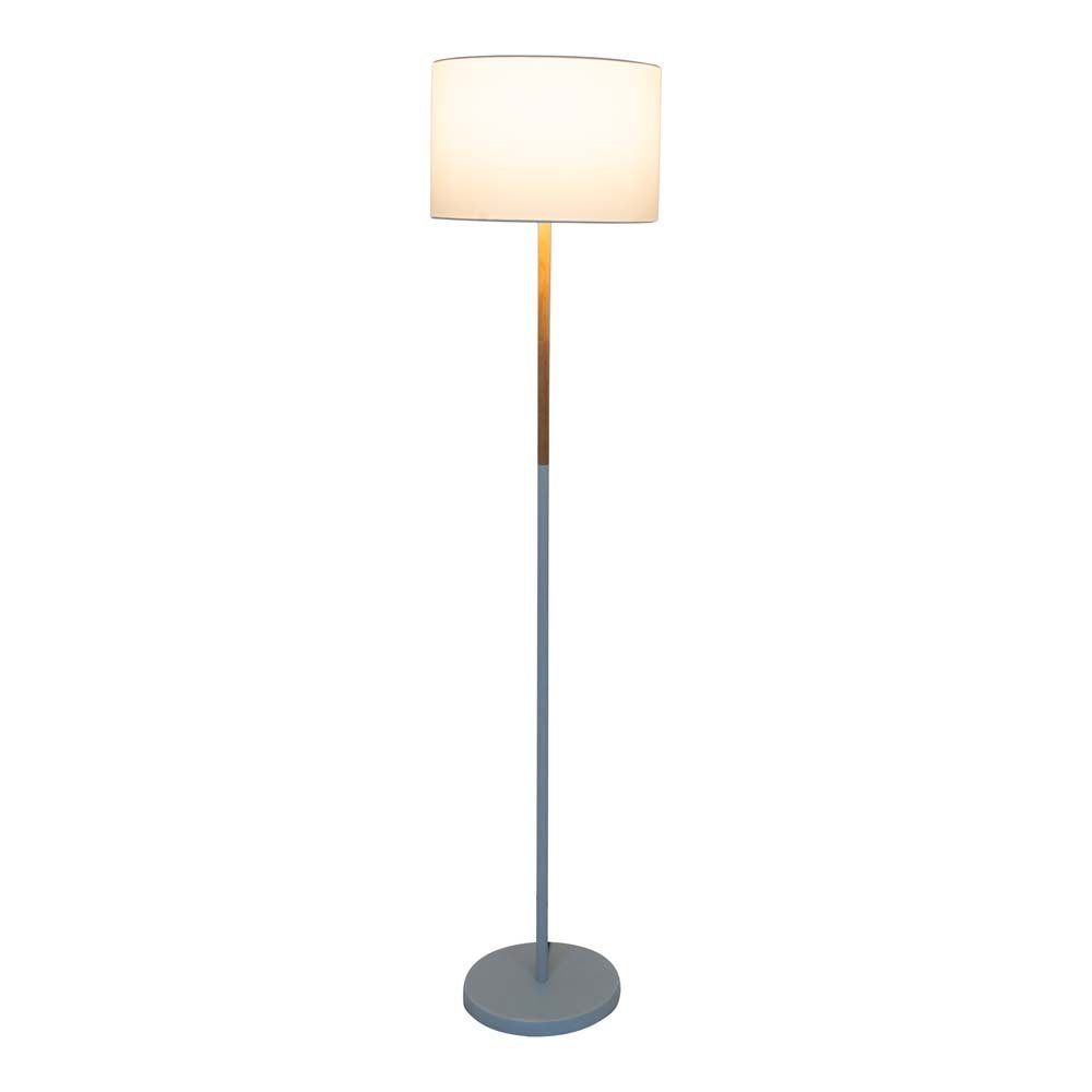 150 Kautschukbaum Stehlampe, Weiß H Stehleuchte näve Wohnzimmerlampe Standlampe Metall