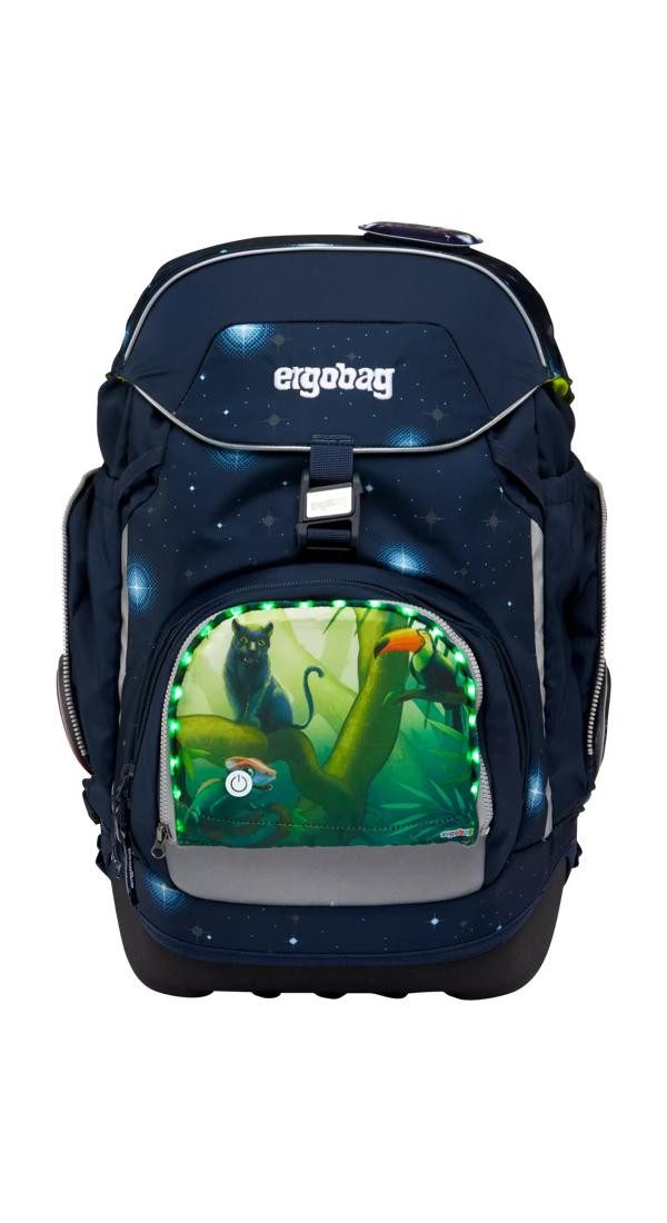 ergobag Schulranzen LED Zippie (1-tlg), reflektierend