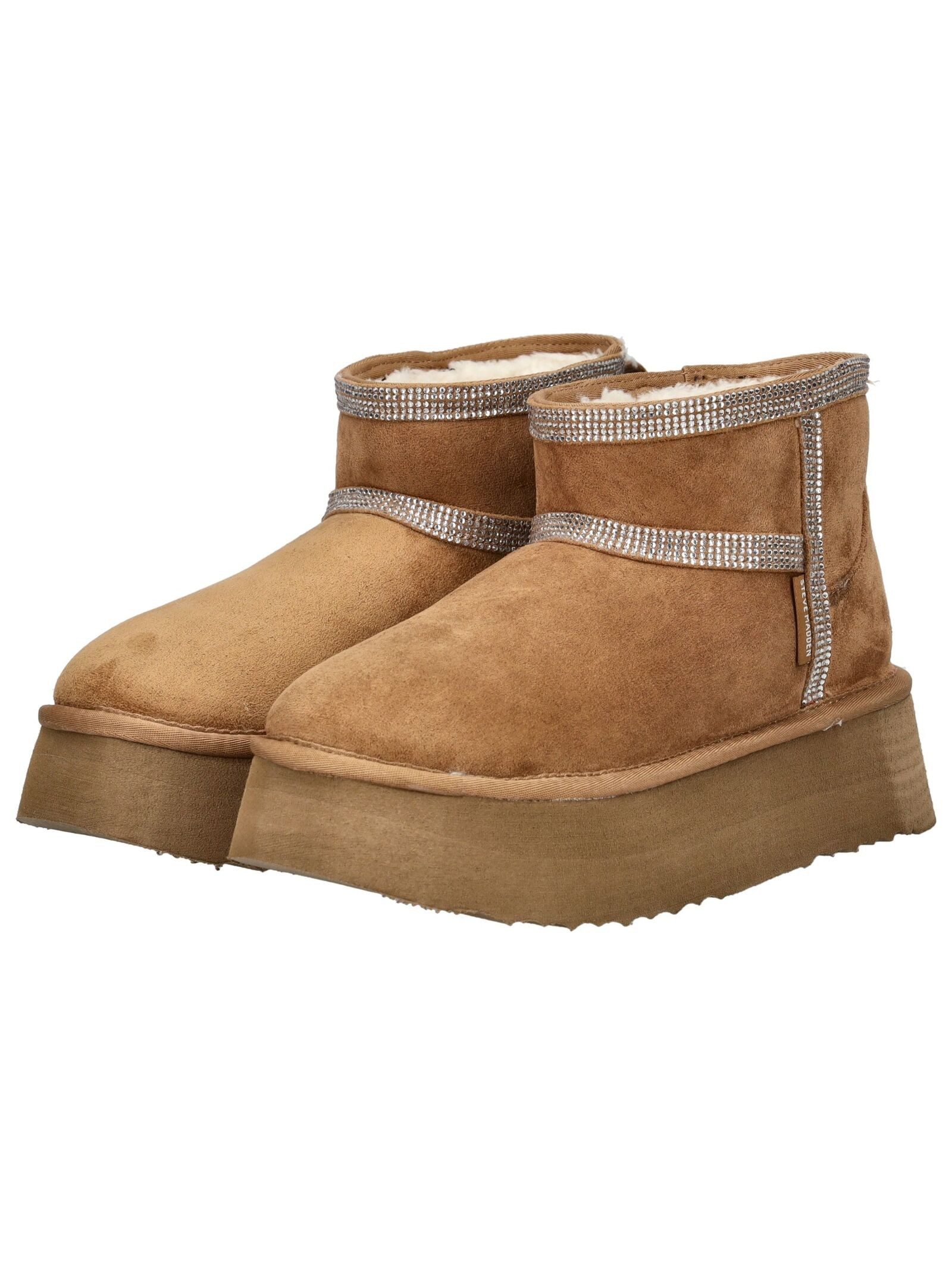 STEVE MADDEN STEVE MADDEN Stiefelette Veloursleder Plateaustiefelette