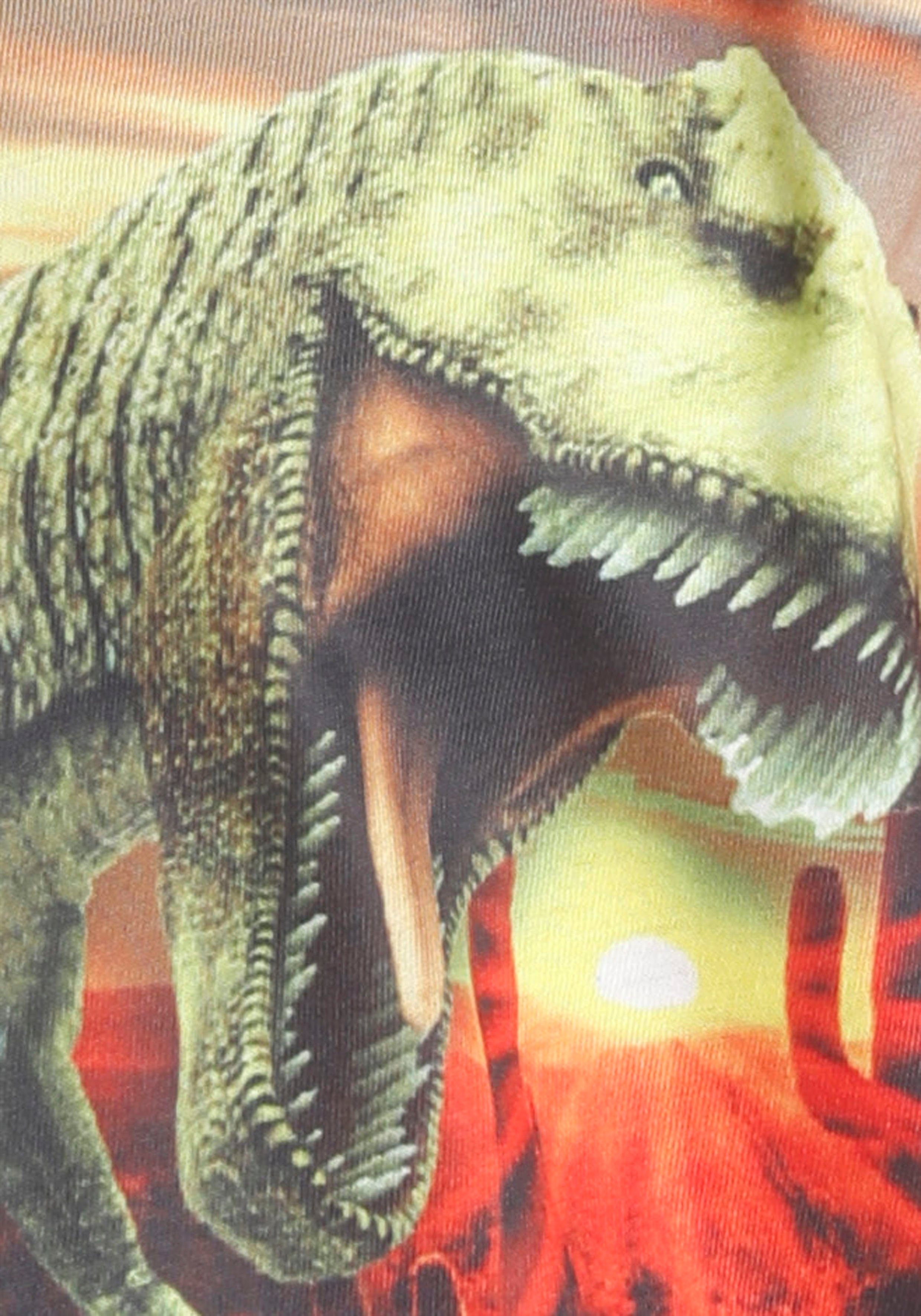 KIDSWORLD Langarmshirt BIGGEST DINO EVER Fotodruck