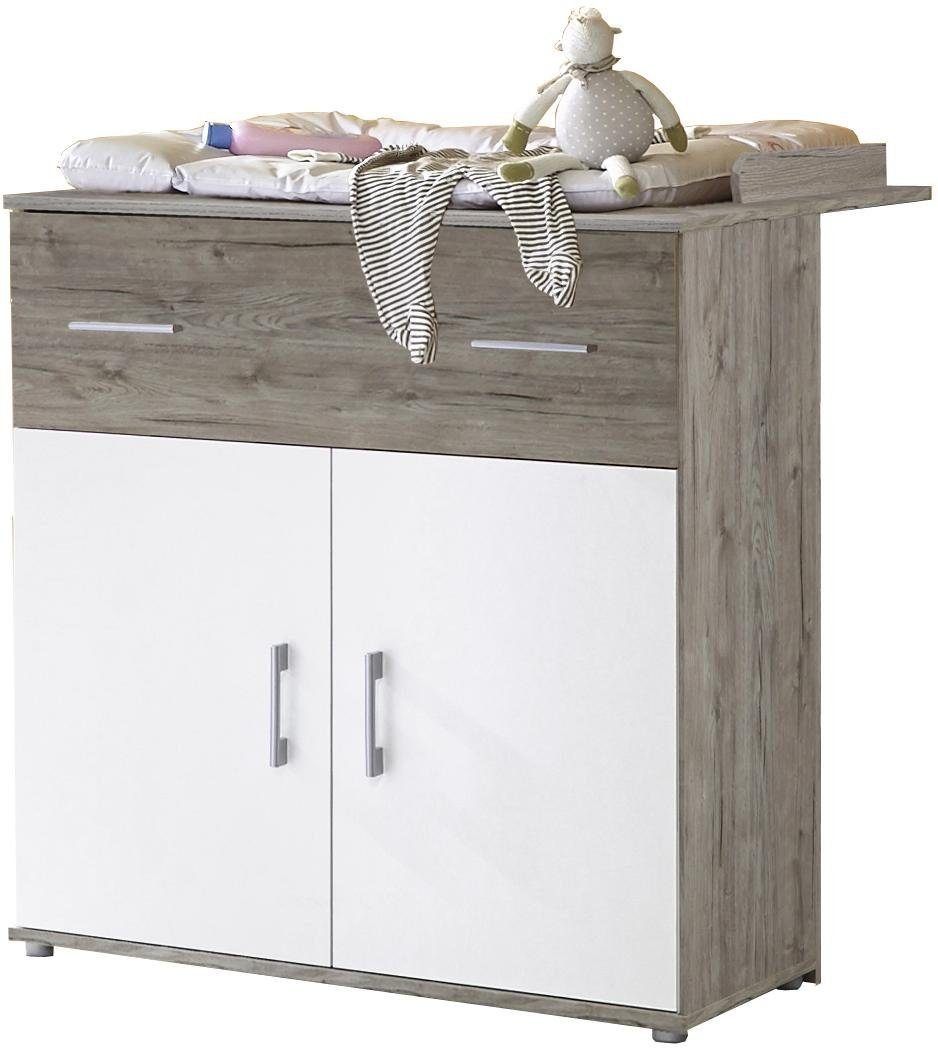 Regal, Regal, Franzi, Schrank und Kinderbett, berndt Made 4-St., Kinderbett, Germany; (Set, mit arthur Schrank, Wickelkommode in Babyzimmer-Komplettset Wickelkommode),