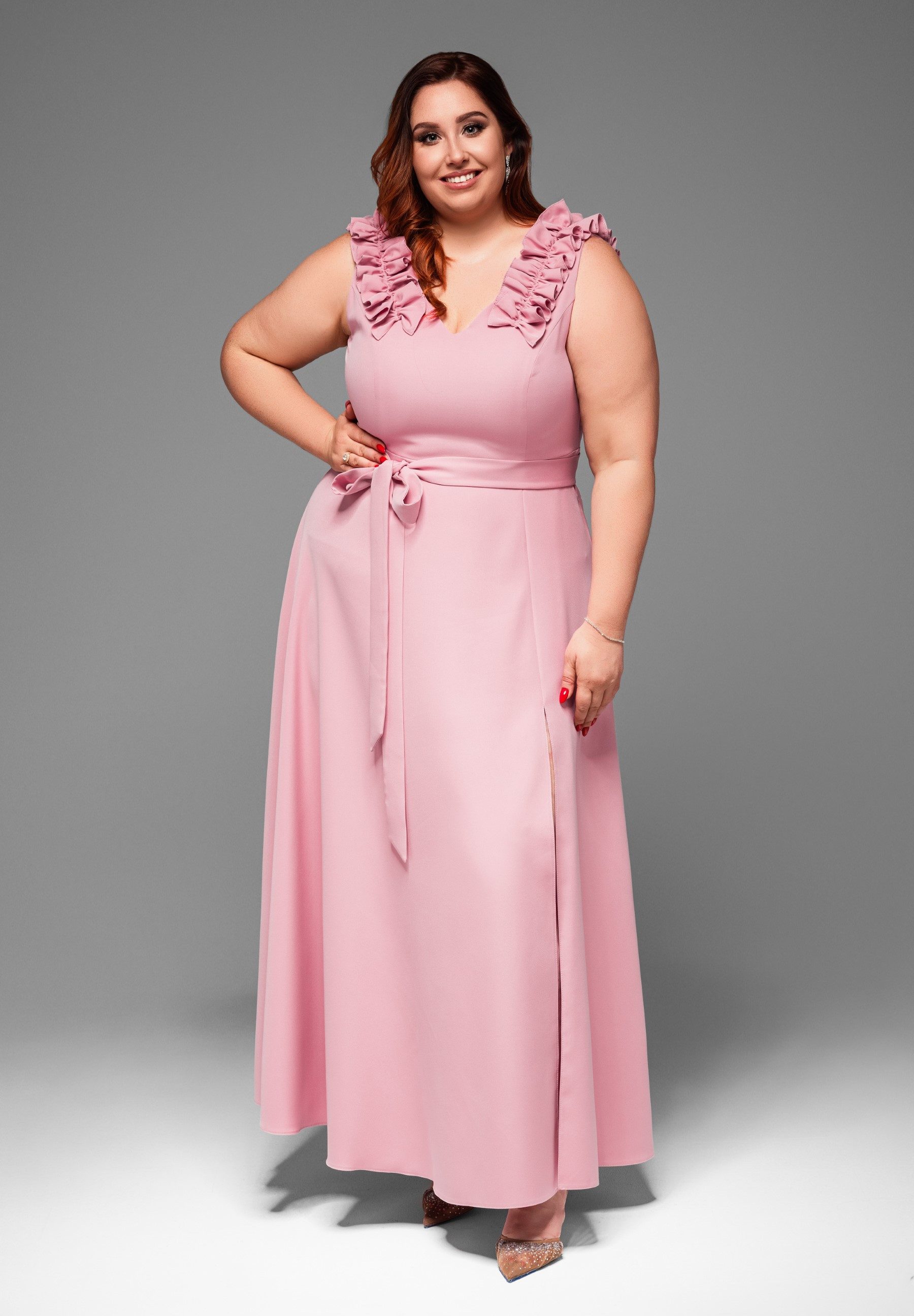 OMBRE Abendkleid Sabrina Abendkleid Plus Size günstig online kaufen