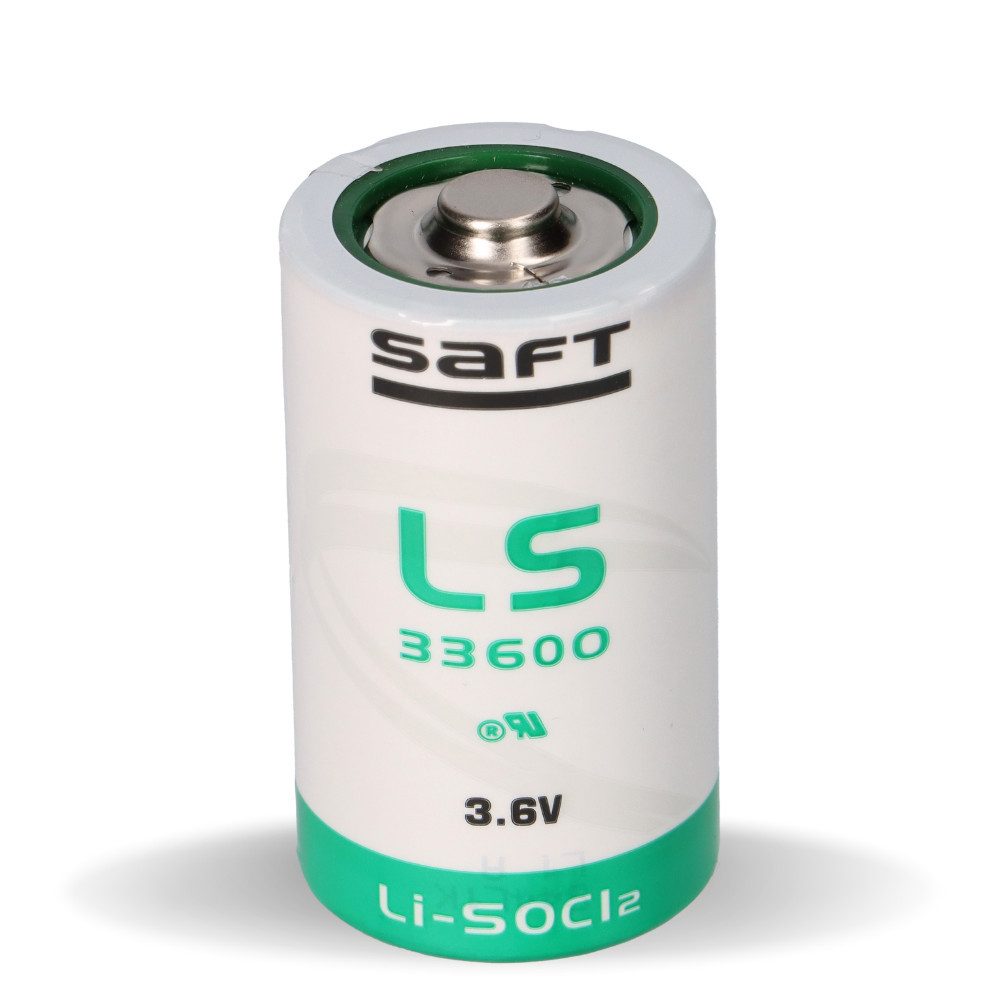 Saft Saft Lithium 3,6V Batterie LS 33600 D Mono Zelle Batterie