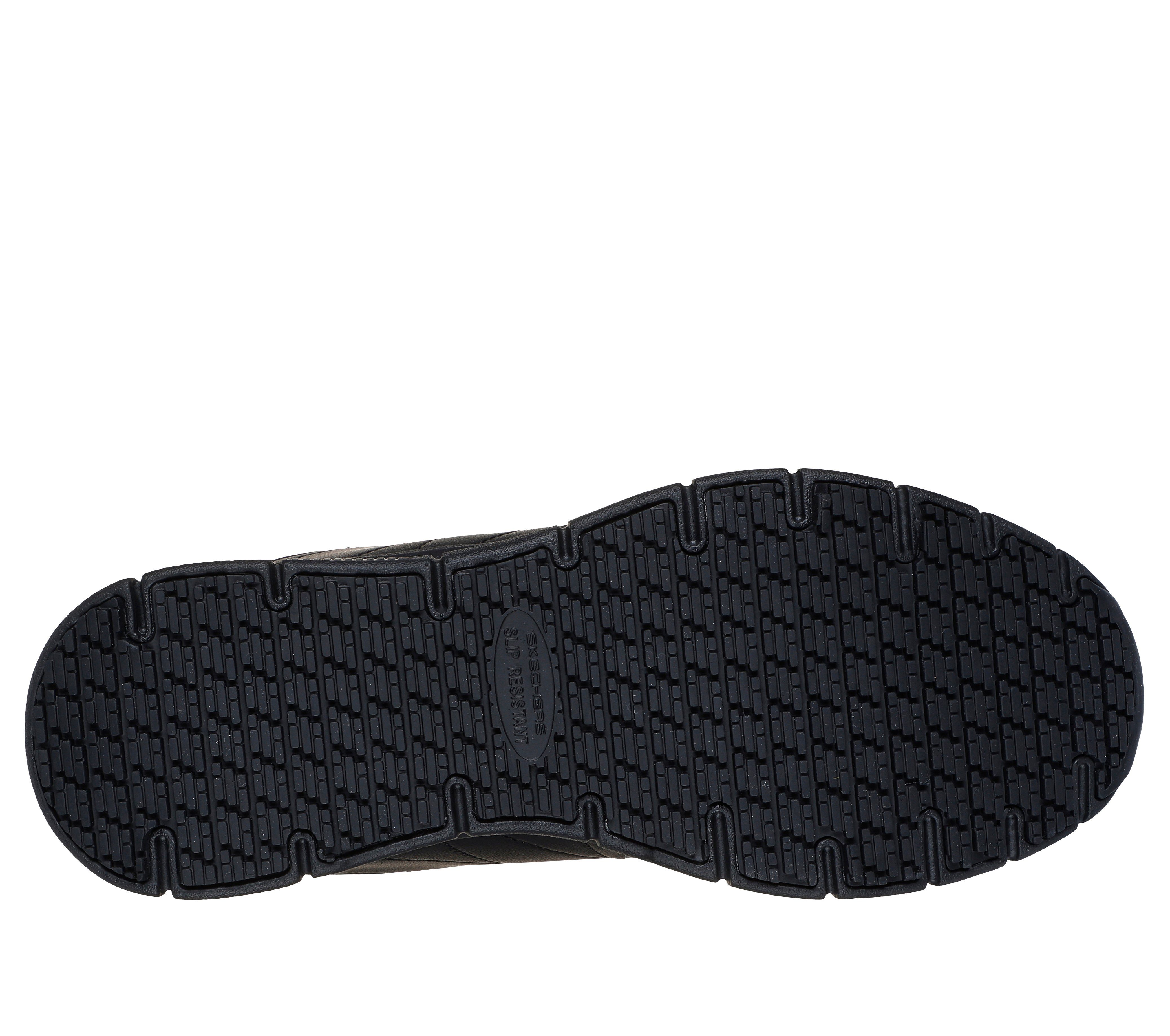 Skechers NAMPA-OSIL O1 SR EN ISO 20347:2022 Herren Arbeitsschuh Rutschfest, Bequem & Leicht mit Memory Foam Komfort