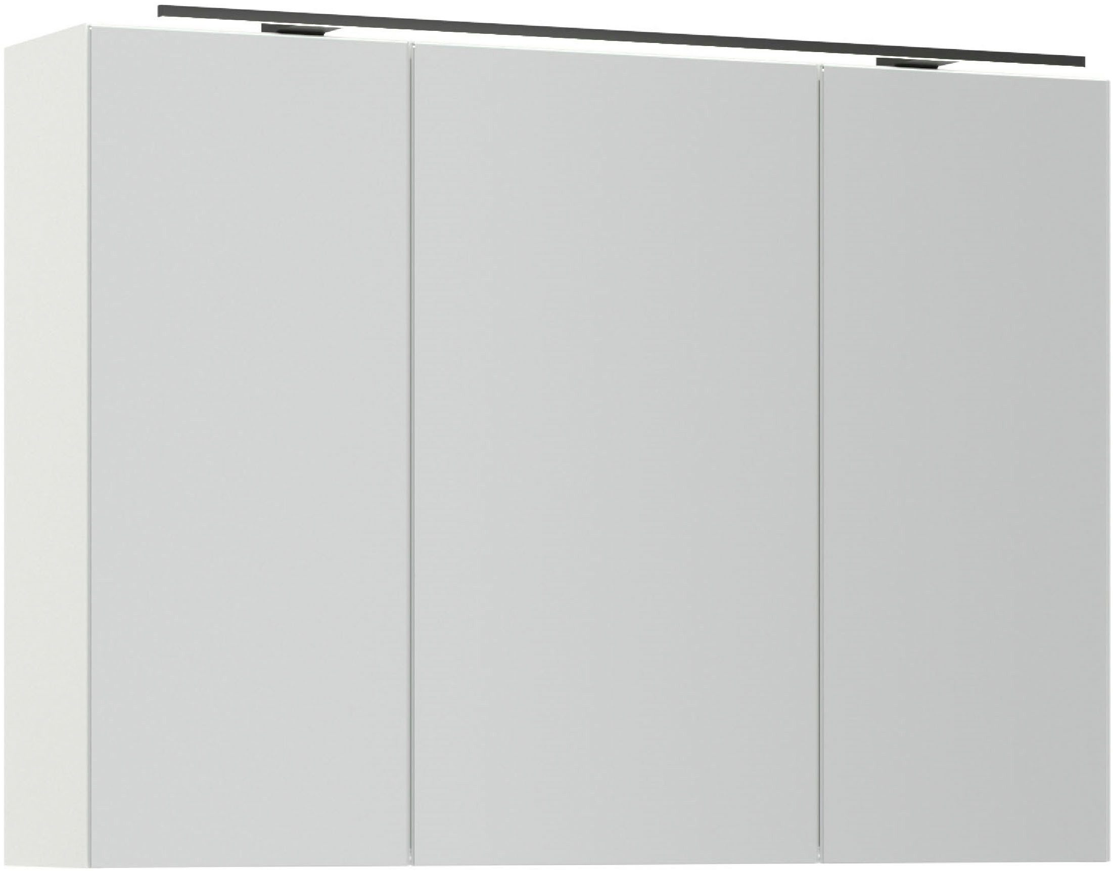 nobilia® Spiegelschrank Prina (inkl. Beleuchtung mit Dimmerfunktion) in Breiten 60, 80, 100 und 120 cm