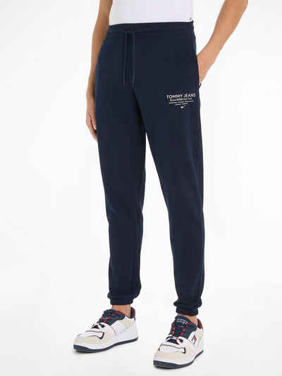 Tommy Jeans Jogginghose TJM SLIM ENTRY GRAPHIC SWEATPANT mit Logodruck am Bein