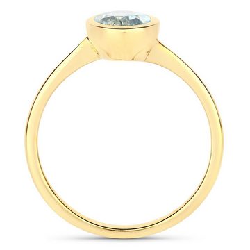 Rafaela Donata Fingerring gelbgold, aus Sterling Silber