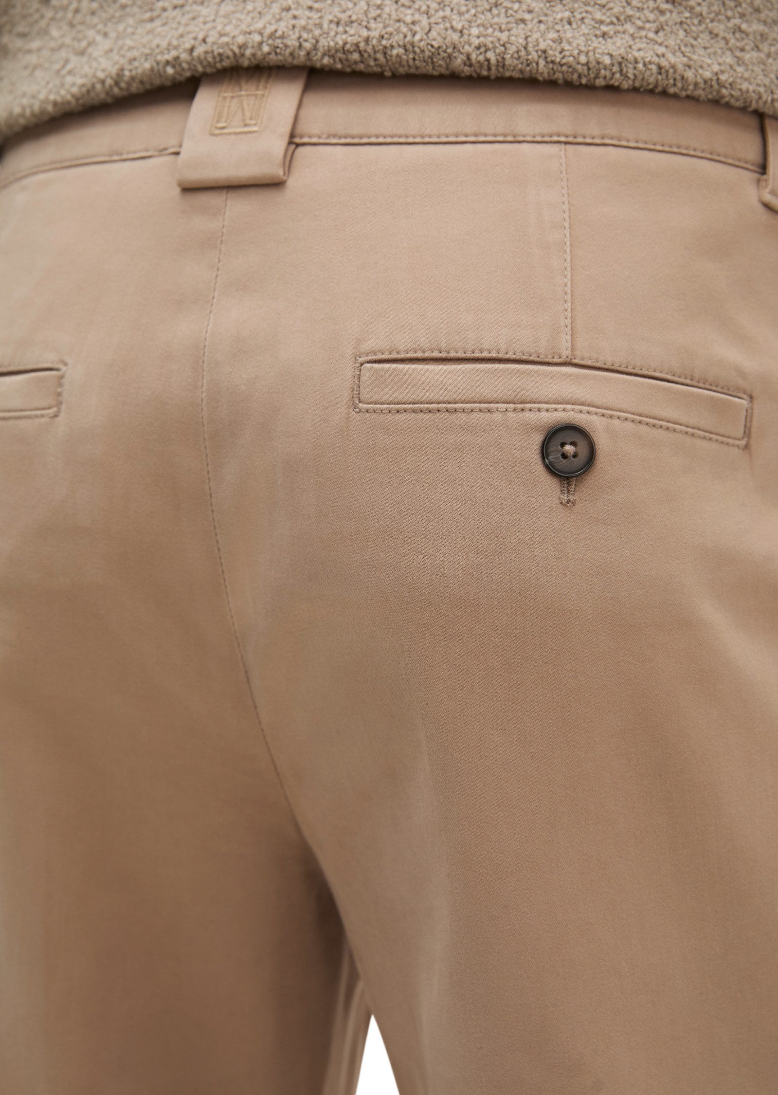 Marc O'Polo 7/8-Hose MARTHE FLARED aus Baumwoll-Stretch-Satin, Flared Fit – Bild 3 von 5
