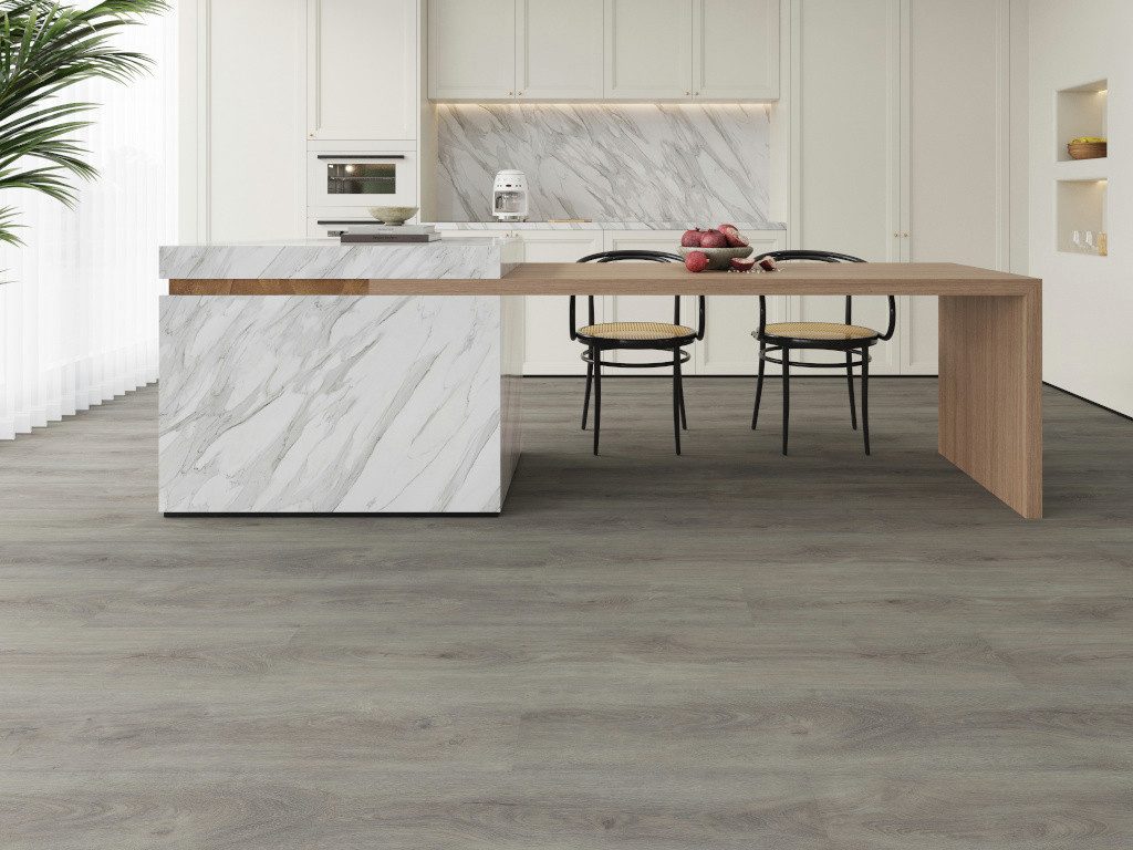 Timefloor Vinylboden Timefloor Vinylboden Premium Long Eiche Grau Landhausdiele 2 mm