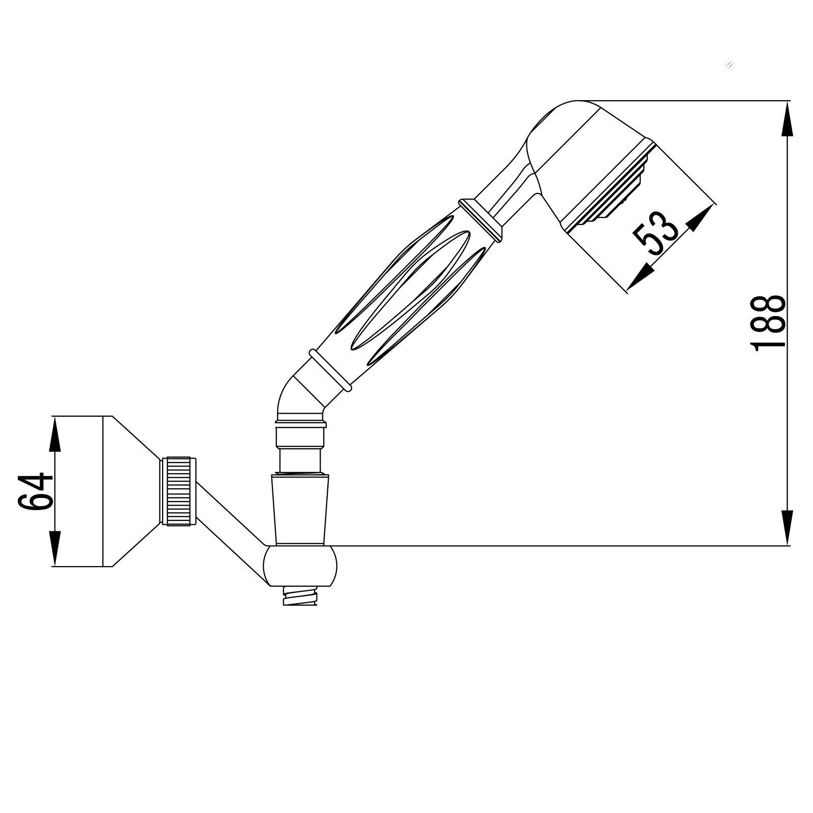 PaulGurkes Handbrause PG1304 günstig online kaufen
