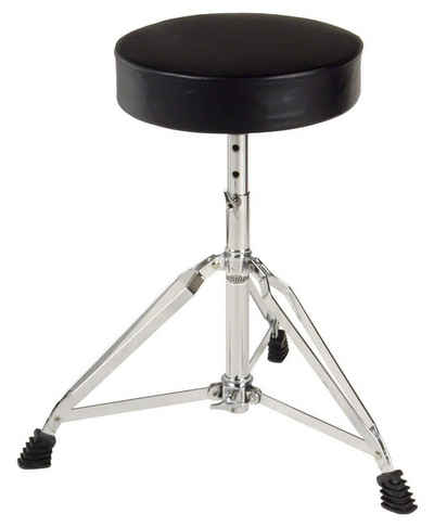 XDrum Sitzhocker Schlagzeughocker Pro, Höhenverstellbar von 50 - 64 cm, Bequeme Sitzfläche