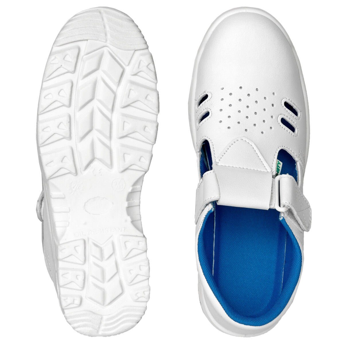 Ardon Safety Kochschuhe Sicherheitsschuhe Küchenschuhe Sandale WEIß Arbeitsschuh – Bild 3 von 5