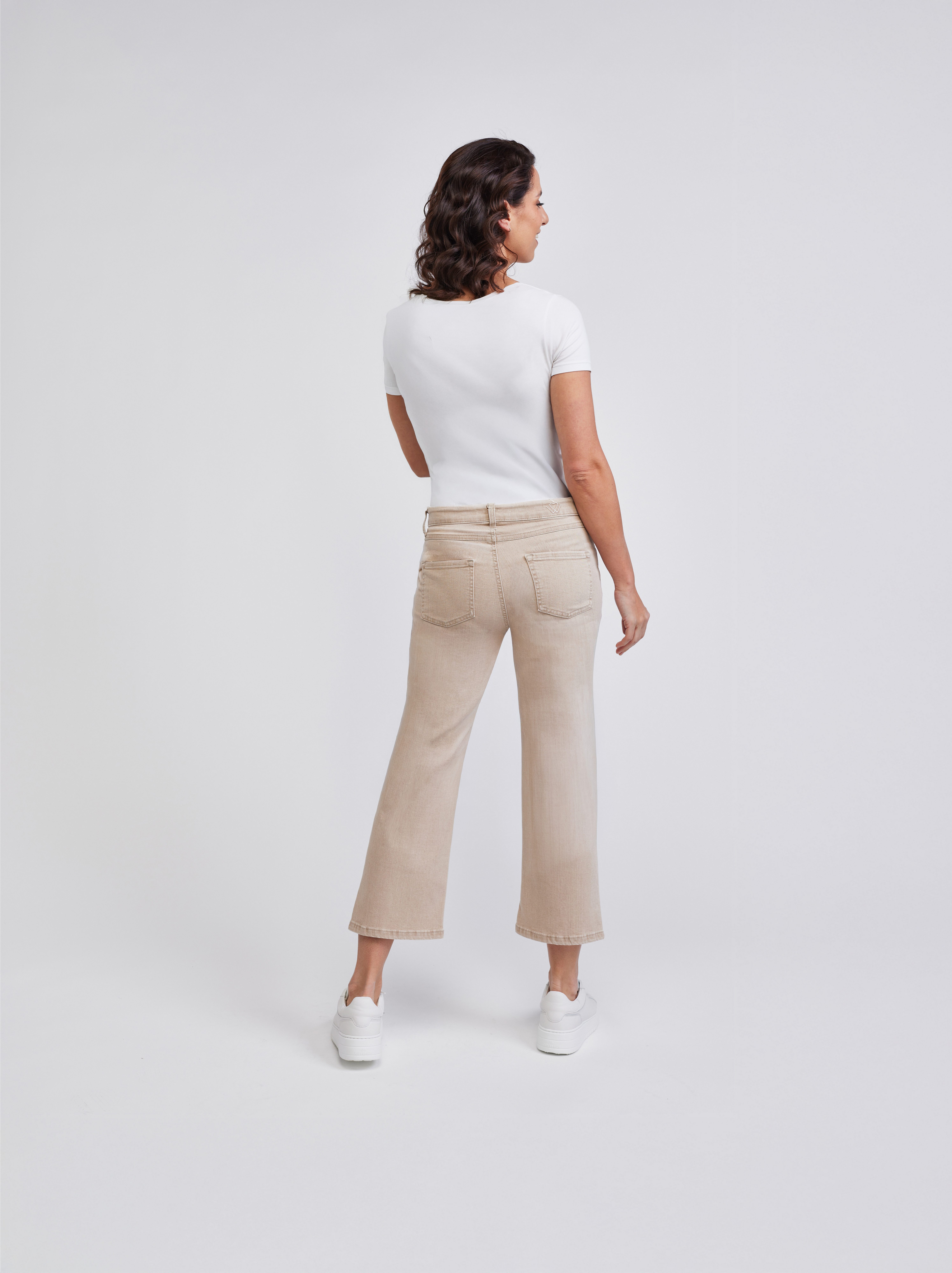 wonderjeans 7/8-Jeans Figurschmeichelnder WonderStretch