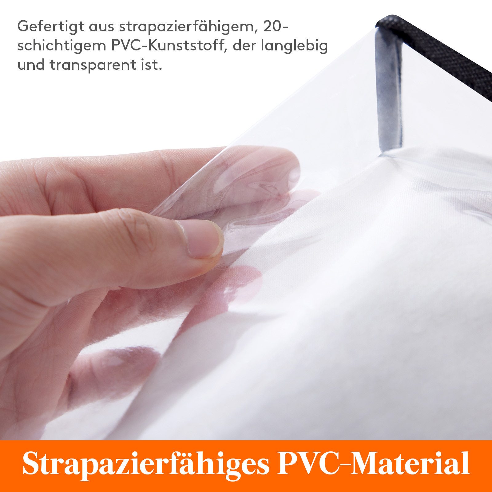 Lifewit Aufbewahrungsdose Transparente Plastik Aufbewahrungstasche, 40L günstig online kaufen