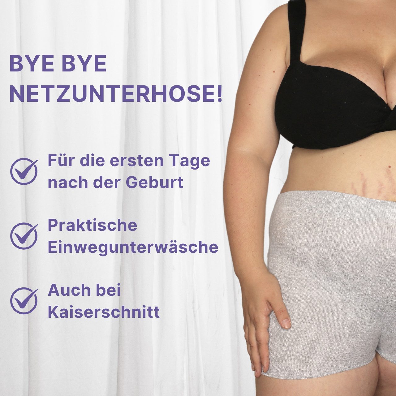 MyClarella Schwangerschaftsslip Postpartum Shorty günstig online kaufen