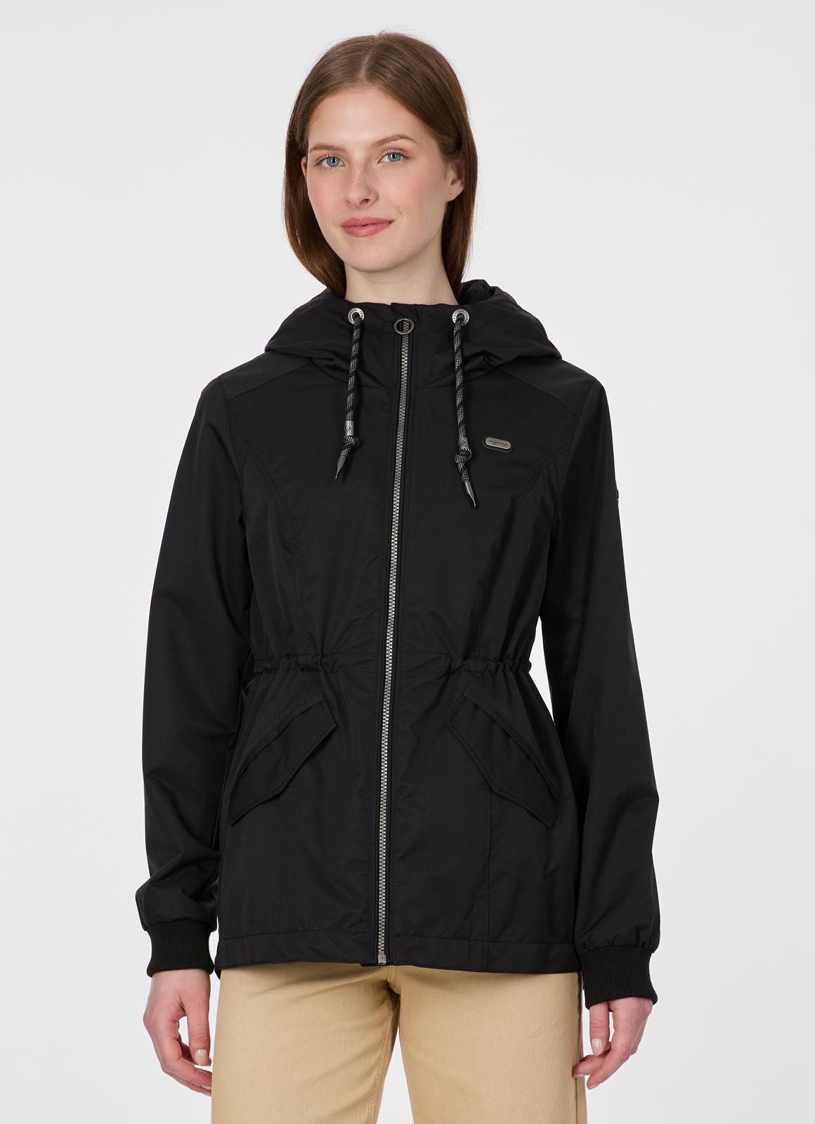 Ragwear Parka DOWEY Wasserabweisend mit Taillenkordel und Pattentaschen