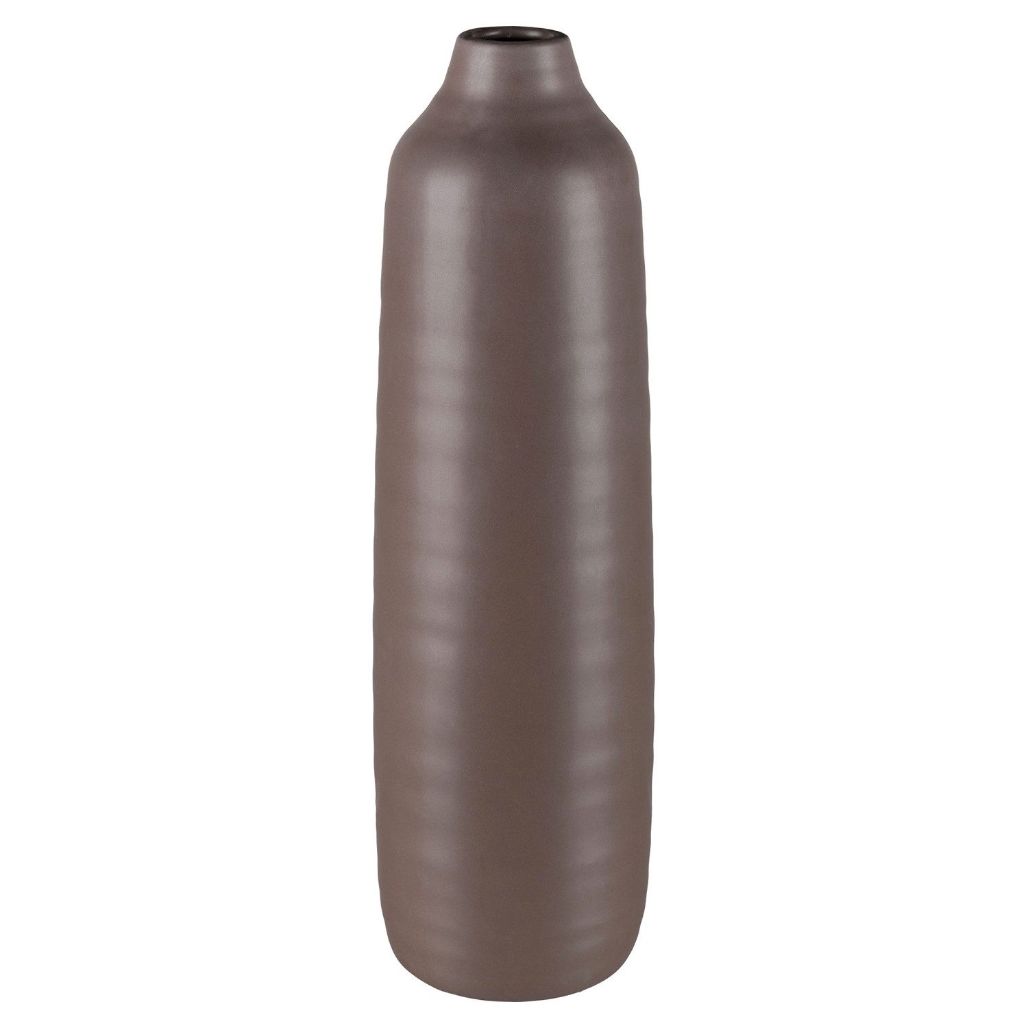 Gasper Dekovase PPRESENT, H 40 cm, Braun, Keramik, (1 St)