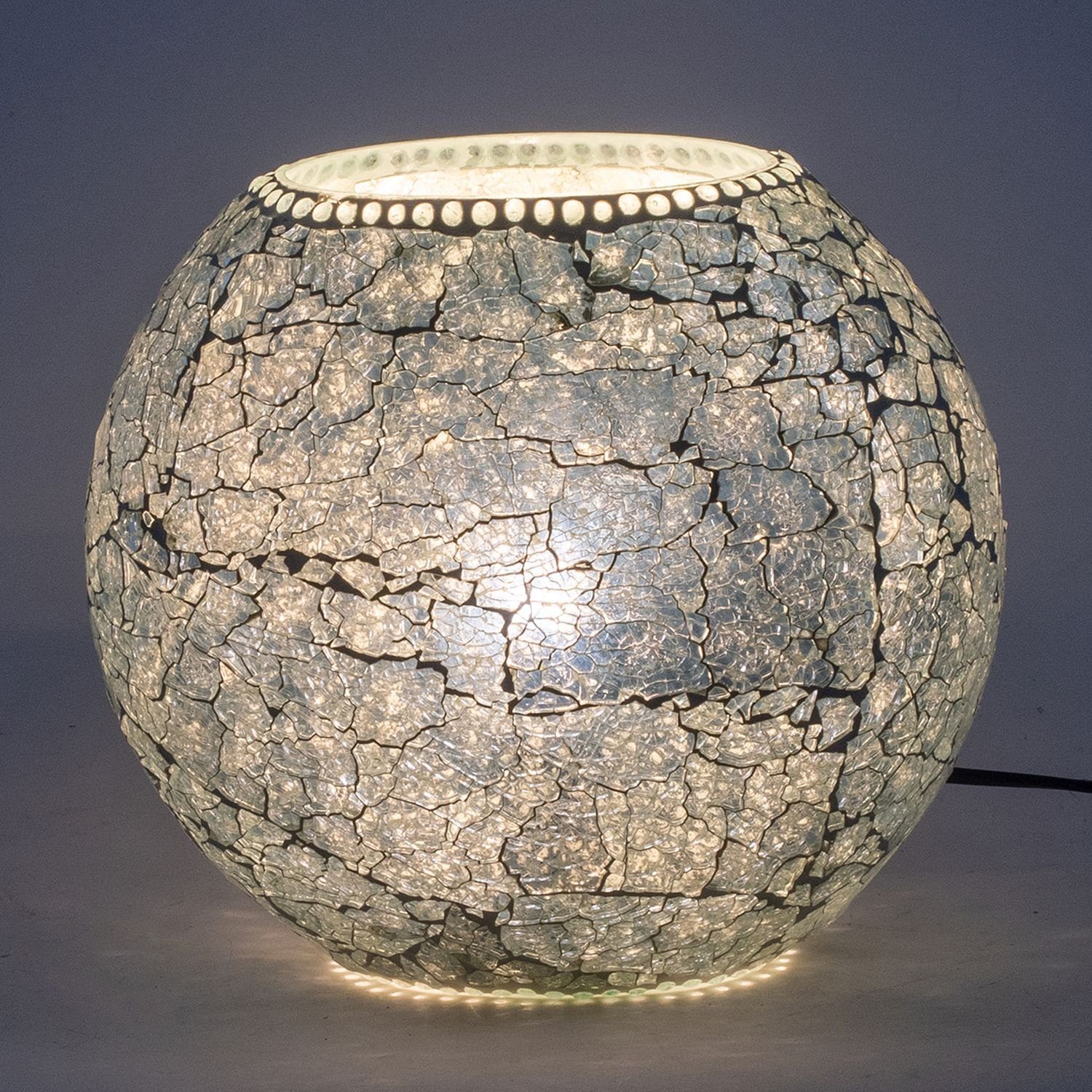 Signes Grimalt Tischleuchte Orientalische Mosaik Lampe, Tischlampe, Nachttischlampe Ref.: 13, ohne Leuchtmittel