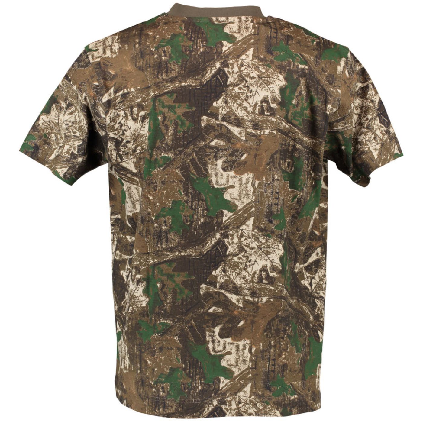 German Wear Trachtenshirt OJ15 (Spar-Set, 2er-Set) 2er Pack Jagd T-Shirt Trachtenmode Waldtarnund Oliv