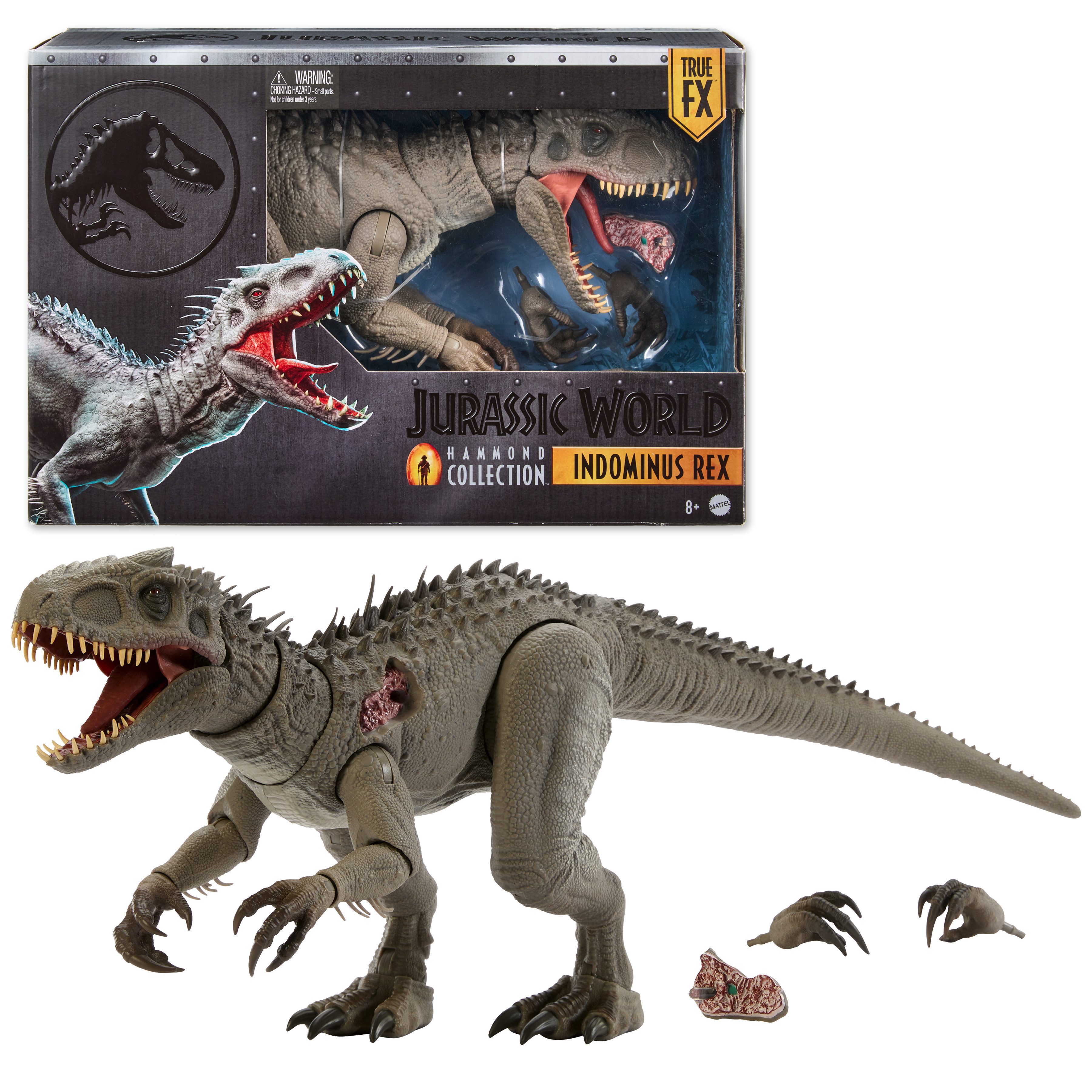 Mattel® Actionfigur Jurassic World Hammond Collection Indominus Rex, beweglich