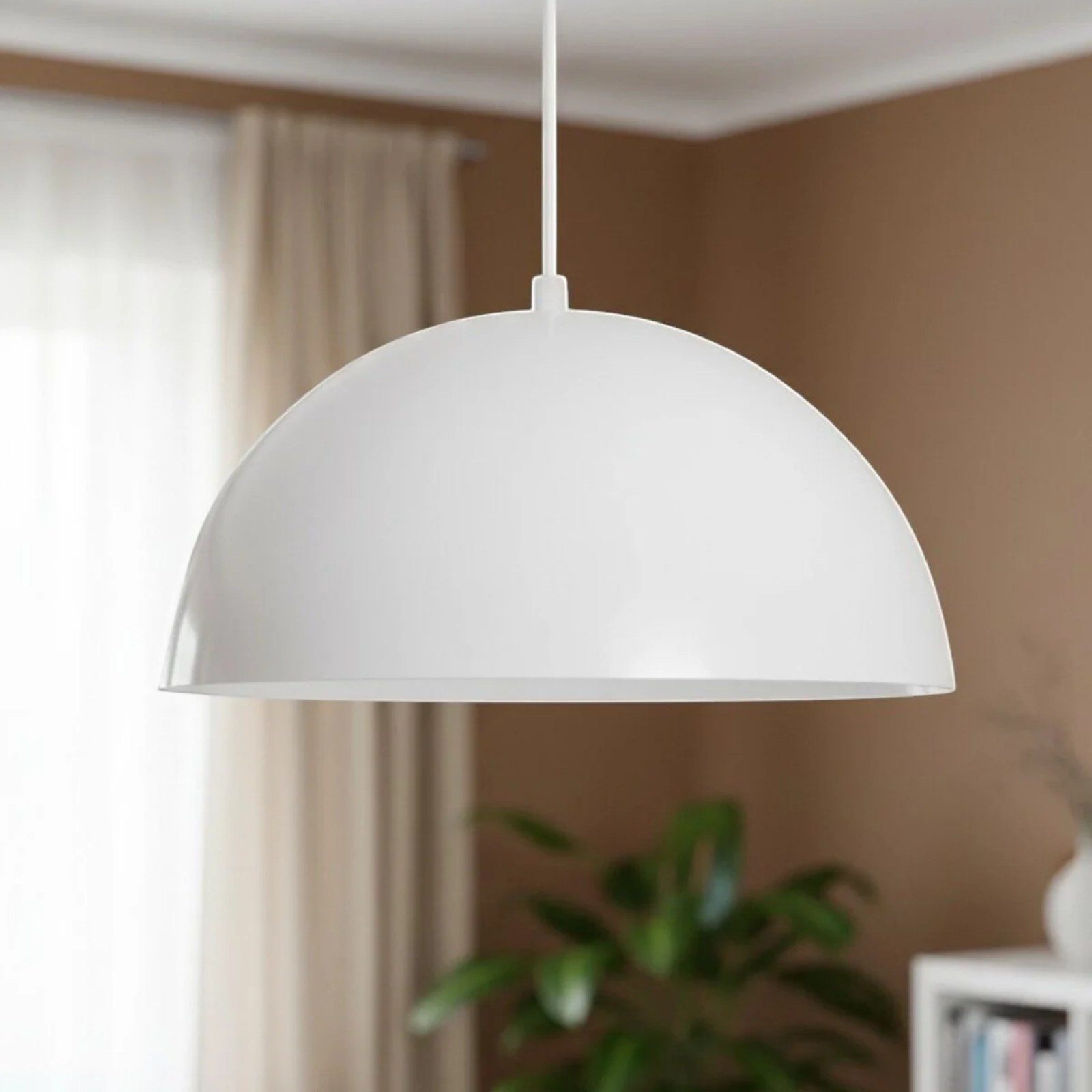 Bamyum Pendelleuchte Bamyum Hängelampe Vintage Ø26 cm E27 Metall Lampe, ohne Leuchtmittel